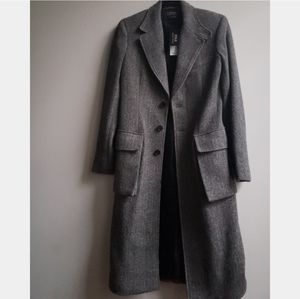 POLO RALPH LAUREN Herringbone Wool Blend Coat
